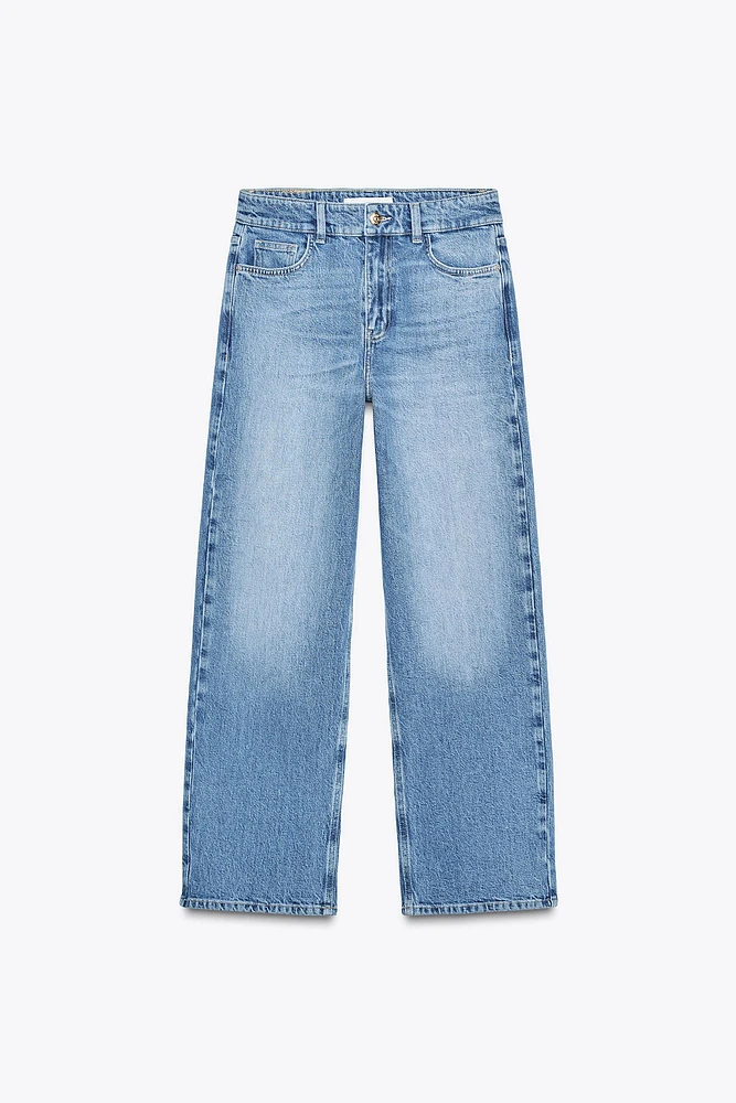 Z1975 HIGH-WAIST STRAIGHT ANKLE JEANS