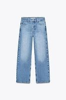 Z1975 HIGH-WAIST STRAIGHT ANKLE JEANS