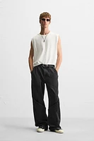 JEAN RELAXED FIT POCHES OVERSIZE