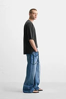 STRUCTURED WASHED T-SHIRT