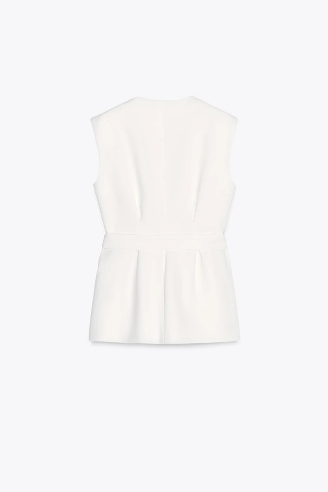 BELTED VEST ZW COLLECTION