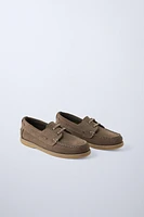 LEATHER BOAT SHOES LIMITED EDITION