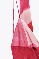 ROBE LONGUE IMPRIMÉE FOULARD