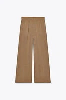 PANTALON RUSTIQUE WIDE LEG