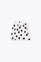 TOP BUSTIER À POIS