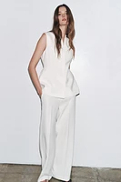 ZW COLLECTION PEPLUM VEST