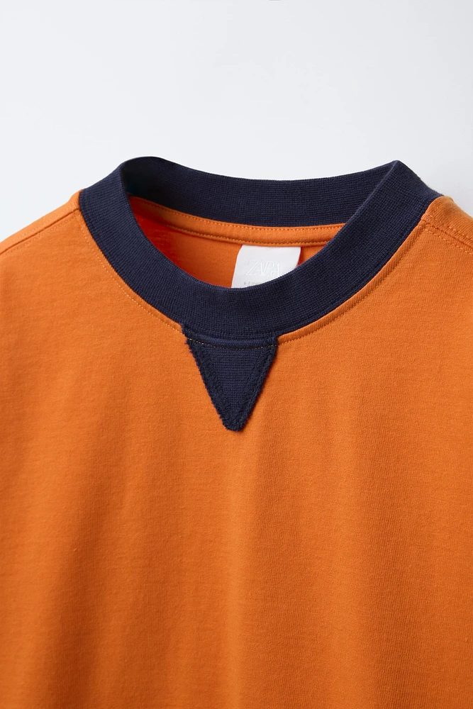 CONTRAST TOP