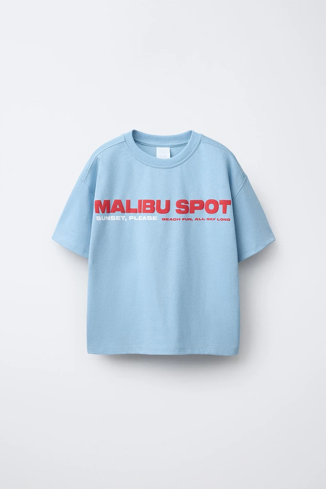 T-SHIRT IMPRIMÉ VILLE