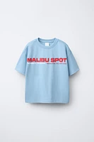 T-SHIRT IMPRIMÉ VILLE