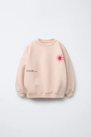 SWEAT À IMPRIMÉ SOLEIL