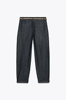 PANTALON Z1975 CHINO DENIM CEINTURE TRESSÉE