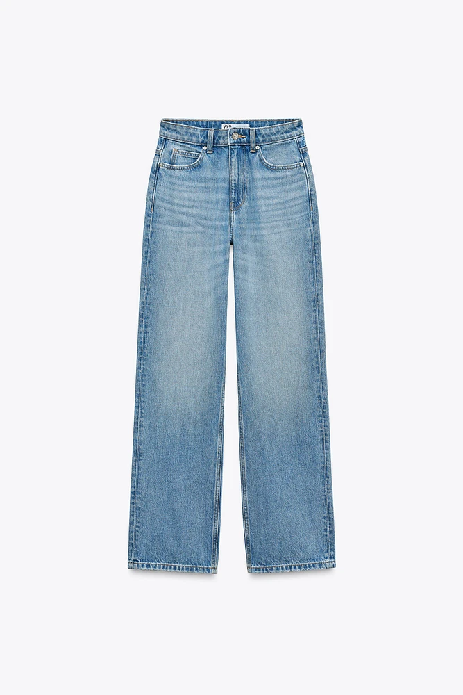 Z1975 STRAIGHT HIGH WAIST LONG LENGTH JEANS