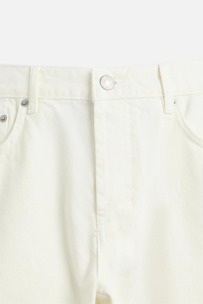 SLIM CROPPED FIT JEANS