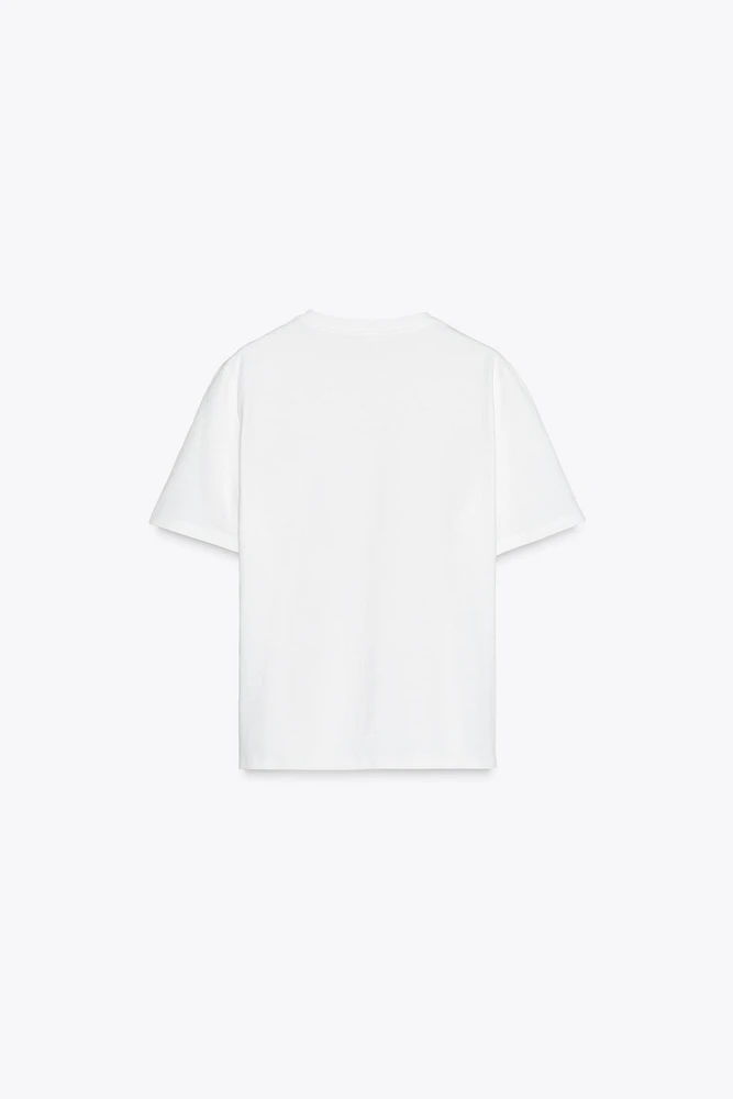FLORAL VOLUME T-SHIRT