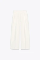 PLEATED WIDE LEG PANTS