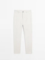 Pantalon 100 % lin