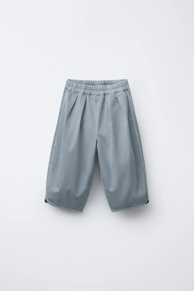 PLEATED BALLOON PANTS