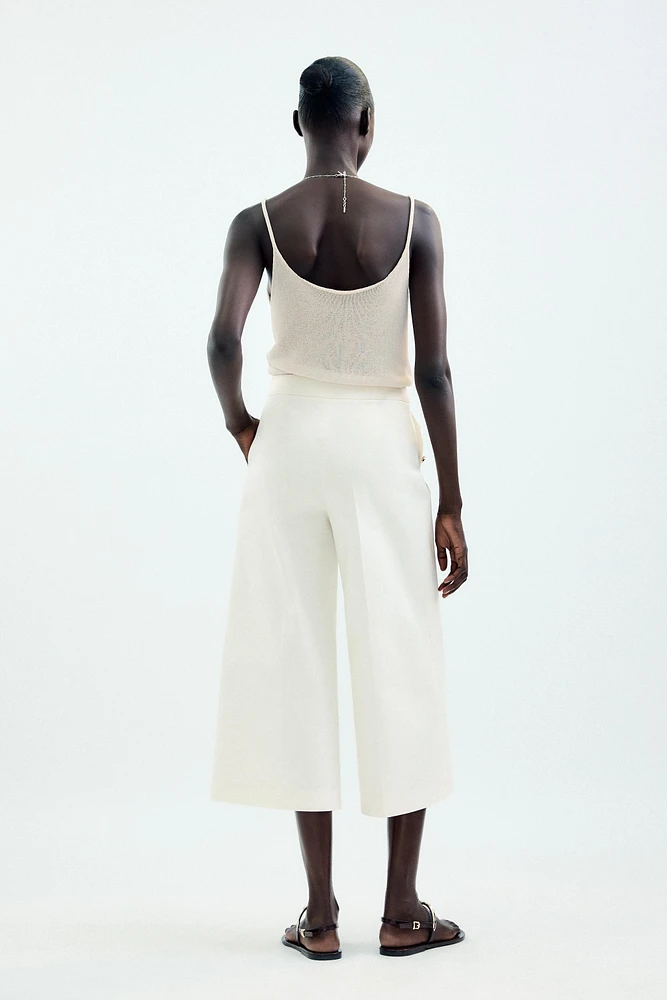 BUTTON CULOTTES
