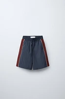 TECHNICAL SHORTS WITH SIDE STRIPES