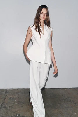 ZW COLLECTION PEPLUM VEST