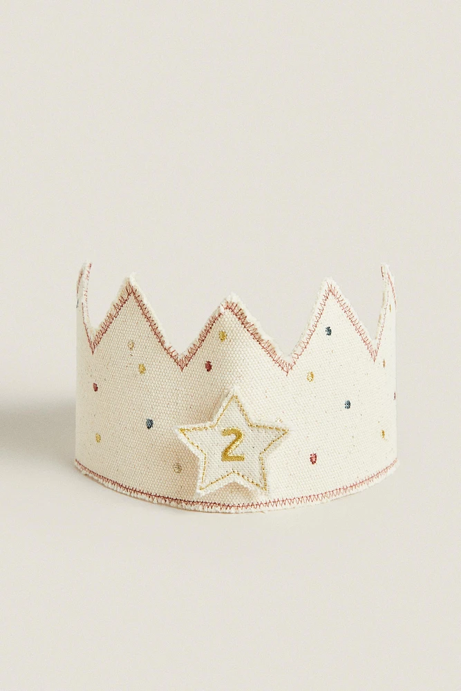 CHILDREN'S BIRTHDAY CROWN