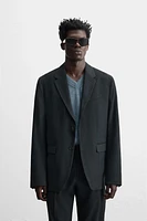 HEMP-WOOL SUIT BLAZER