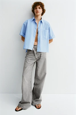 POPLIN POCKET SHIRT