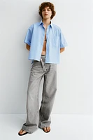 POPLIN POCKET SHIRT