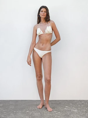 Ensemble bikini macramé
