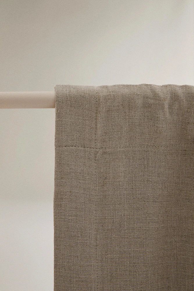 RIDEAU BLACKOUT LIN BEIGE CLAIR
