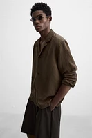 CHEMISE RAYURES MÉLANGE MODAL