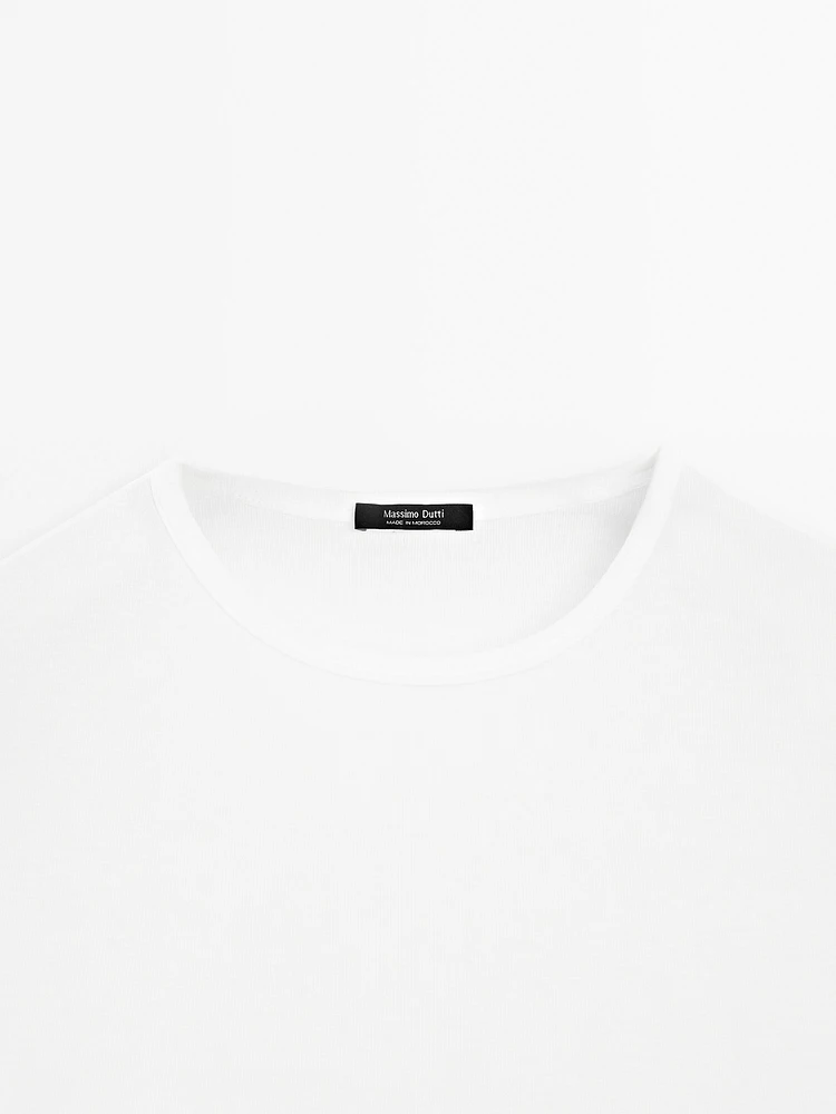 T-shirt à manches courtes 100 % coton