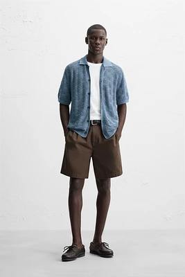 CHEMISE EN MAILLE LOSANGES