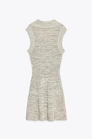 SHORT DRESS WITH TIES