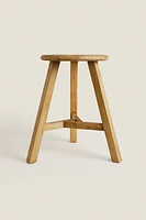 ELM WOOD STOOL