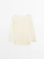 Long cutwork sweater - Limited Edition