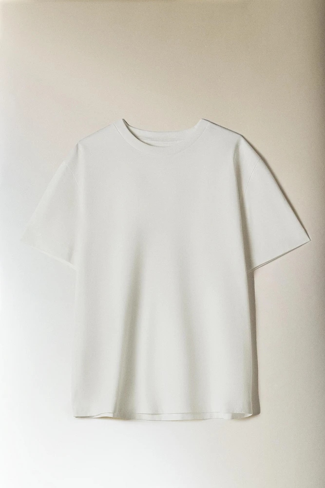 T-SHIRT MANCHES COURTES COTON