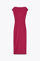 POLYAMIDE MIDI DRESS