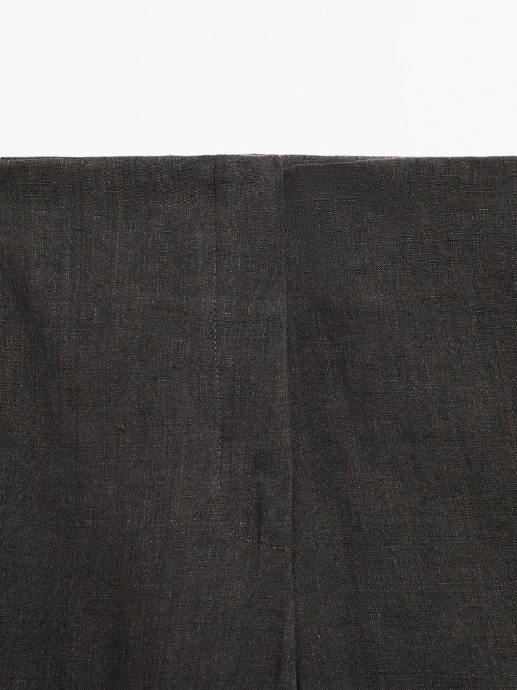 Pantalon straight léger 100 % lin