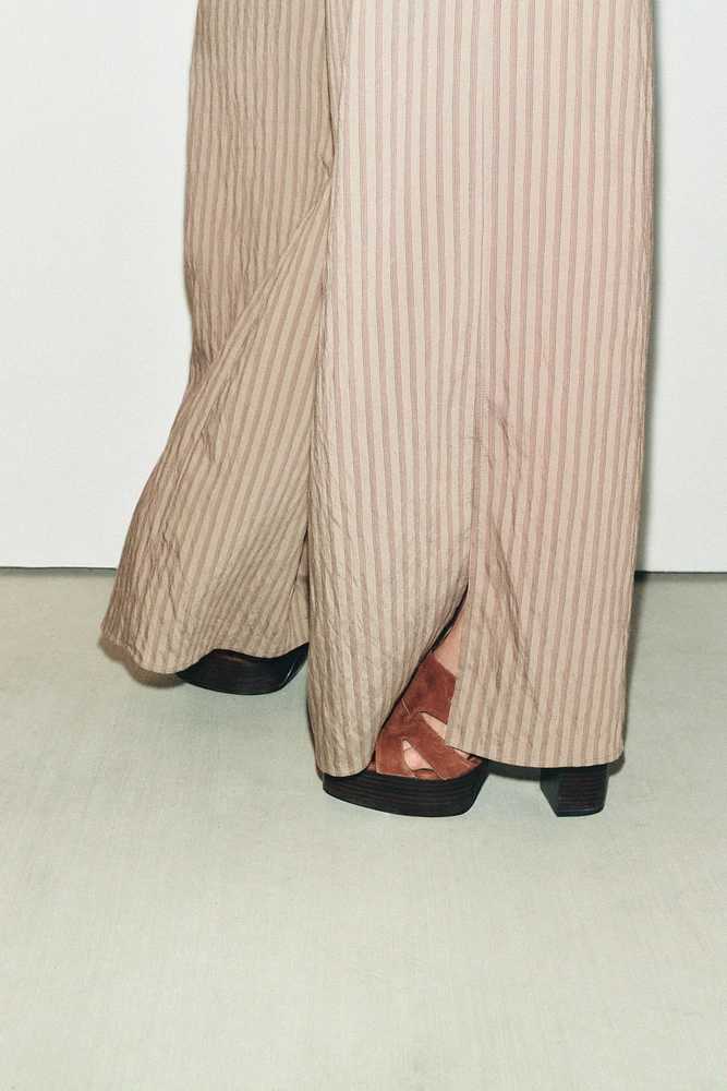 STRIPED PAJAMA PANTS ZW COLLECTION