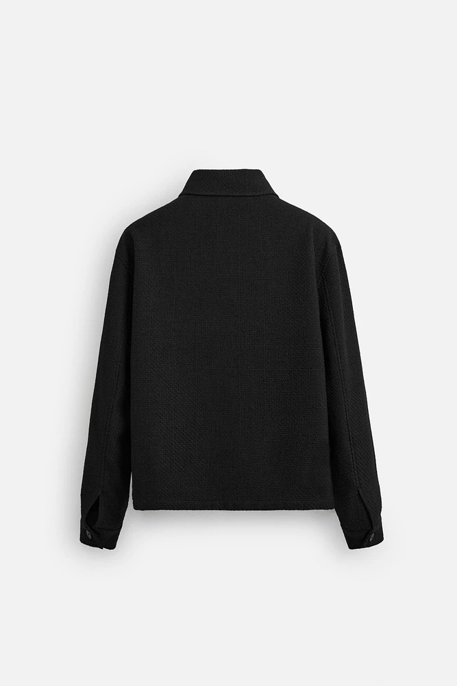 SURCHEMISE REGULAR FIT STRUCTURÉE