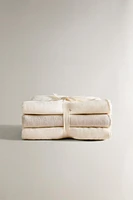 MINI SERVIETTE DE BAIN ENFANT LUNE (LOT DE 3)
