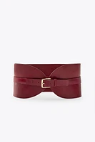 CEINTURE LARGE EN CUIR