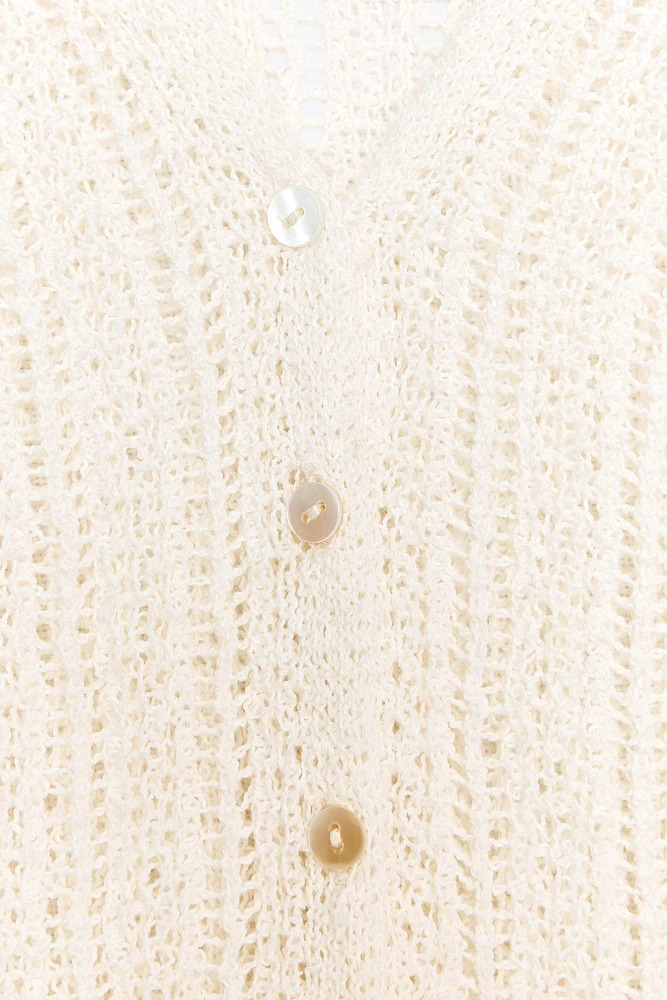 TOP EN MAILLE À BRETELLES