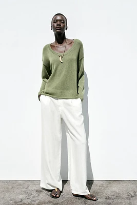 RUSTIC KNIT SWEATER