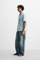 CHEMISE EN COTON ET LIN
