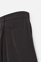 BERMUDA PLIS WIDE FIT