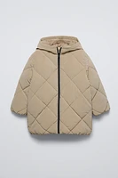 LONGLINE QUILTED JACKET