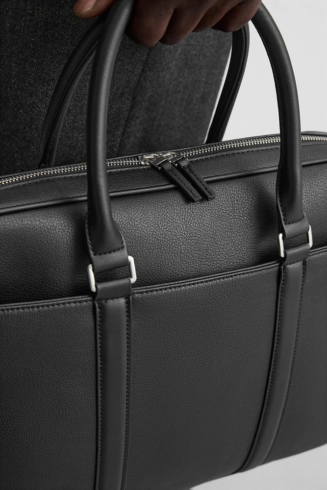 TEXTURED BRIEFCASE