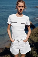 SHORT SLEEVE T-SHIRT WITH HARDWARE
